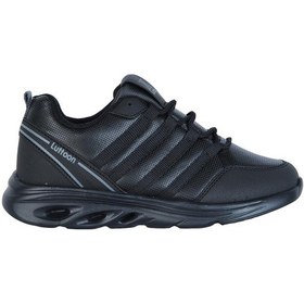 Resim Luttoon Prt-4138 Siyah Erkek Sneaker Spor Ayakkabı 001 