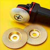 Resim 3 Parça Ahşap İşleme Tekerlek Seti - Tungsten Çelik, 100mm Çapında, Açılı Taşlama Makineleri için Verimli Kalıplama ve Cilalama 