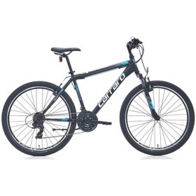 Resim Carraro Speed 260 410H 26 Jant 21 Vites V Fren Mat Siyah-Mavi-Koyu Mavi 