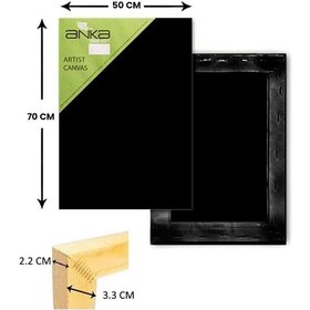 Resim Anka Art Siyah Astarlı Tuval 50X70 
