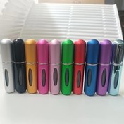 Resim 10 adet 5ml Mini Parfüm Atomizer Sprey Şişeleri - Doldurulabilir, Taşınabilir Metal Seyahat Boyu Kaplar Erkekler & Kadınlar İçin 