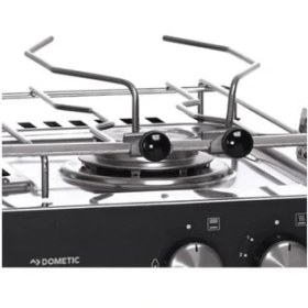 Resim Dometic Starlight Izgara Bölmeli ve 2 Gözlü Ocaklı Gazlı Fırın 