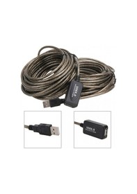 Resim Usb 2.0 Extension Uzatma Kablosu Güçlendirilmiş Usb Uzatma Kablosu 20 M 