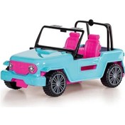 Resim Galtoys Jasmine Jeep 33cm Renkli Oyuncak Arabapembe Turkuaz 