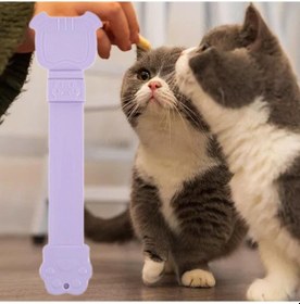 Resim Kedi Şeridi Sıkma Kaşıklık Konserve Kaşığı 