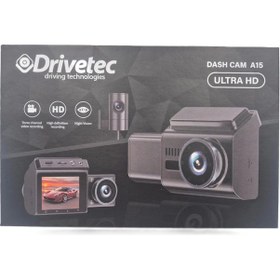 Resim Drivetec 3 Kameralı Araç Ön , İç Ve Arka Kayıt Kamerası , Ultra Hd, Ekranlı, Araç İçi + Ön + Arka Ka 