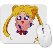 Resim Baskı Dükkanı Articles Sailor Moon Happy Transparent Mouse Pad 