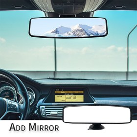 Resim 360° Dönebilen Geniş Açı Araç Arka Görüş Aynası, Güçlü Vantuzlu, Dayanıklı ABS Malzeme, Kolay Kurulum ile Artırılmış Güvenlik ve Görüş, Araç Aksesuarına Uygun, Sürücü Eğitimi İçin Geliştirilmiş Sürüş Görünürlüğü | Fonksiyonel Tasarım | Güçlü Emme Bağlantısı 
