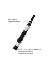 Resim Pazly 138 Farklı Uçlu Tornavida Seti - Ev Tamir Aracı, S2 Malzeme, Çok Fonksiyonlu, Mor Renk 