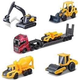 Resim Maisto Volvo Mini Work Machines Seti 