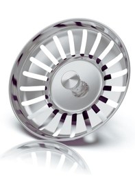 Resim Çöpmak Mutfak Lavabo Sifon Gideri Paslanmaz Metal Tıpa Süzgeci 8 