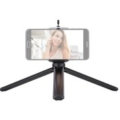 Resim Yunboo Katlanabilir Masaüstü Tripod - Dslr, Akıllı Telefon Ve Led Işık İçin 3kg Taşıma Kapasiteli Hafif Alüminyum 