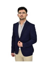 Resim Erkek Lacivert Tek Spor Ceket Bgl-st04467 Lacivert 