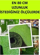 Resim Yapay Çim Halı Yeşil Çim Halı 8 Mm Suni Çim Halı 80 Cm Eninde 