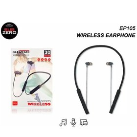 Resim Subzero EP105 Boyun Askılı Bluetooth Kulak İçi Kulaklık Siyah 