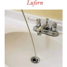 Resim Lufern Premium 12 Metre Tıkanıklık Kanal Açma Klozet Gider Açıcı Boru Temizleme Spiral Tel Susta Manuel Uç 