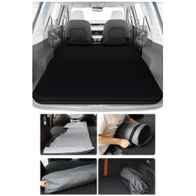 Resim Relaxus Araç İçi Şişme Yatak Ve Yastık Seti Pompa Dahil Peugeot 5008 Tiggo Otomobil Arka Koltuk Uyku ve Dinlenme Seyahat ve Kamp Yatağı Konforlu Taşınabilir 