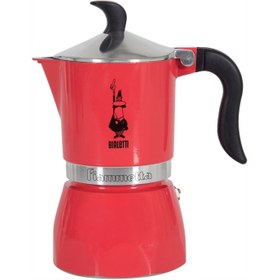 Resim Bialetti Fiammetta Moka Pot 3 Cup Kırmızı 