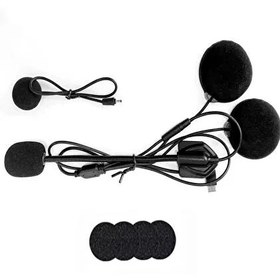 Resim Maxto M2 M2C M3 M3S Type-C Girişli intercom Kulaklık Seti KNMASTER 6100 Uyumlu 
