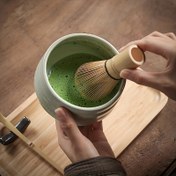 Resim 4/5/6 adet Matcha Setleri, Cadılar Bayramı Noel Şükran Günü Başlangıç Kiti - Matcha Yeşil Çay Hediye Seti - Japon Yapımı Matcha Çırpıcı, Tradisyonel Kaşık, Matcha Kase, Seramik Çırpıcı Tutucu - Hediye Kutusu 