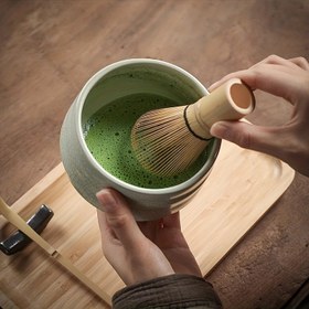 Resim 4/5/6 adet Matcha Setleri, Cadılar Bayramı Noel Şükran Günü Başlangıç Kiti - Matcha Yeşil Çay Hediye Seti - Japon Yapımı Matcha Çırpıcı, Tradisyonel Kaşık, Matcha Kase, Seramik Çırpıcı Tutucu - Hediye Kutusu 