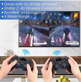 Resim 2.4g Denetleyici Android Kablosuz Oyun Kolu Joypad İle Otg Dönüştürücü Ps3/ak 1-without-holder 