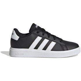 Resim adidas Grand Court 2.0 K Genç Tenis Ayakkabısı GW6503 Siyah 