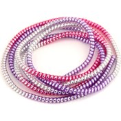 Resim SPELT Şarj Aleti Kablosu Kablo Kordon Koruyucu Spiral Sarma Kılıf Koruma Midnight Shine 