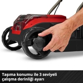 Resim Akülü Kazıma/havalandırma Makinesi Gc-Sc 18/28 Li-Solo Power X- (18 V, 28 cm Çalışma Genişliği, Kömürsüz Motor, 12 Bıçaklı Bıçak Silindiri, Çift Yuva, Akü Dahil Değildir) 
