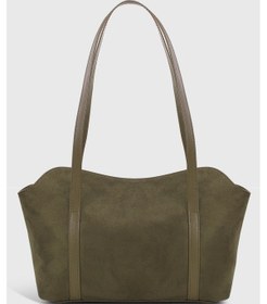 Resim Housebags Süet Yeşil Bowling Omuz Çantası 270 Süet Yeşil 