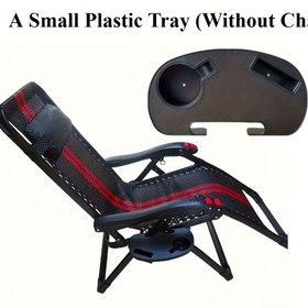 Resim 1 Adet Çok Amaçlı Sıfır Yerçekimi Sandalye Aksesuarı - Bardak Tutuculu Dayanıklı Katlanır Dış Mekan Tepsisi, Mobil Telefon ve Kitaplar İçin - Ergonomik Tasarım, Ayarlanabilir Kayışlar, Hafif Plastik Yapı, Şık Bardak Tutucu | Hafif Tepsi 