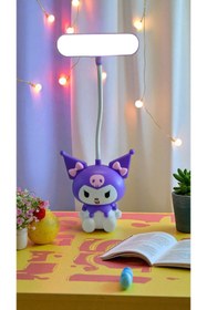 Resim FAMEMUS ACCESSORY Kuromi Figürlü LED Masa Lambası Hediyelik Eşya Doğum günü 