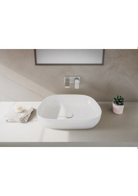 Resim VitrA Outline Tv Lavabo VitrA Clean 63 CM Beyaz 5993B403-0016 