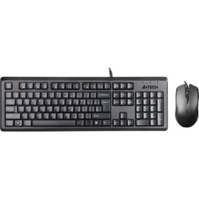 Resim A4 Tech KR-9276 Q Kablolu USB Q Mmedya Klavye + Optik Mouse Set 