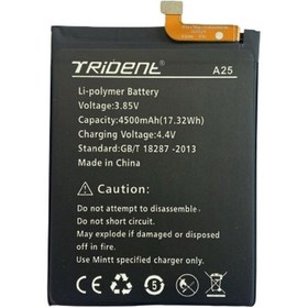 Resim Senalstore Trident A25 Pil Batarya 4500 Mah 