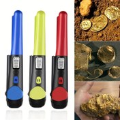 Resim 1 adet El Tipi Metal Dedektörü, Konum Çubuğu Dedektörü, Metal İşaretçi Altın Derin Yeraltı Metal Dedektörü, Pil Olmadan Tester 