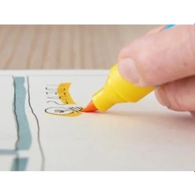 Resim Gümüş Gri Flipchart Efekt Markörü - Kokusuz 0 Colorless Blender 