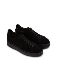 Resim Deery Hakiki Süet Siyah Erkek Sneaker Ayakkabı - 01954Msyhe03 Siyah 