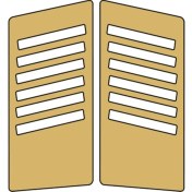 Resim SEVGENT Cg Gold Yan Kapak Sticker 