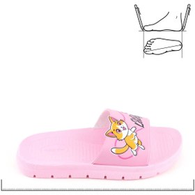Resim GEZER Kız Çocuk Yazlık Cat Lady PU Rahat Taban Ev Banyo Havuz Plaj Terlik 
