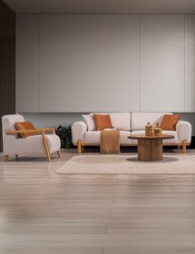 Resim Eymense Moster Bohem Kasalı Koltuk Takımı 3+1 