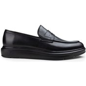 Resim Deery Hakiki Deri Siyah Comfort Erkek Loafer Siyah (539861524) Siyah 