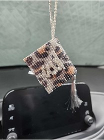 Resim sıcak köşe Leopar Kuran Kerim Gümüş Yazılı 