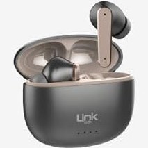 Resim LinkTech TW37 IPX4 Sertifikalı ANC TWS Bluetooth Kulaklık Gri 