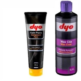Resim Dyo Kalın Pasta Tüp 400 gr + Wax 500 ml Set 