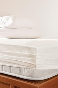 Resim Puffy Feel Penye Lastikli Çarşaf - Krem 160 x 200 