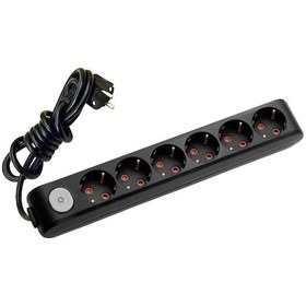 Resim Multi-let 6lı Anahtar Kablolu Çocuk Kr. 2mt Priz 1 