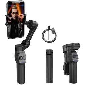 Resim XCORE Akıllı Telefon Görüntü Sabitleyici Gimbal L9 Lite + Manyetik Yapay Zeka AI Takip Modülü 