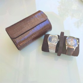 Resim Onywatch Doğal Deri Tekli Saat Kutusu Saat Rollu Watch Box Saat Saklama Kutusu Saat Koleksiyon Kutusu Saat Kutuları 