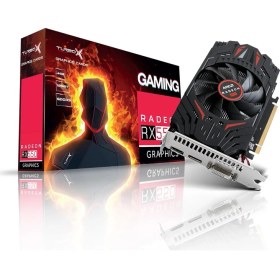 Resim Turbox Arcade Hero M RX550 Amd GDDR5 128Bit Dvi.Hdmi Tek Fan 4GB Ekran Kartı (Box) 